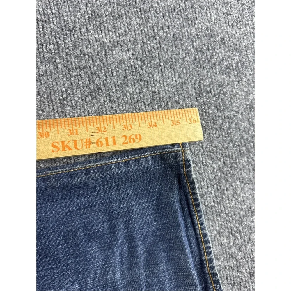 Levis 511 Jeans Mens 35x35 Blue Slim Fit Skinny Dark Wash Stretch Denim Cotton